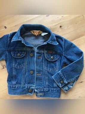 Rustler Vintage Children’s Medium 13 oz. Denim Cotton Jean Jacket